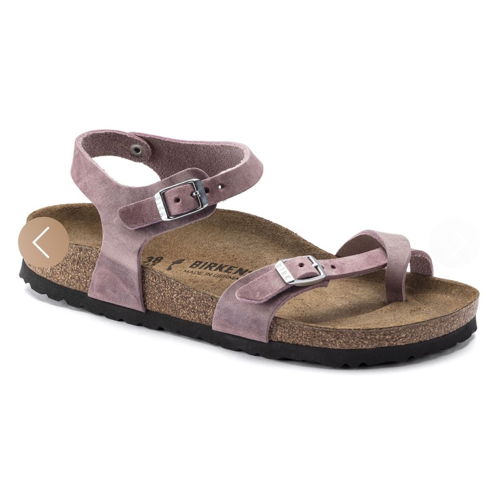 Birkenstock Taormina Brushed Oil Lavender Sandals